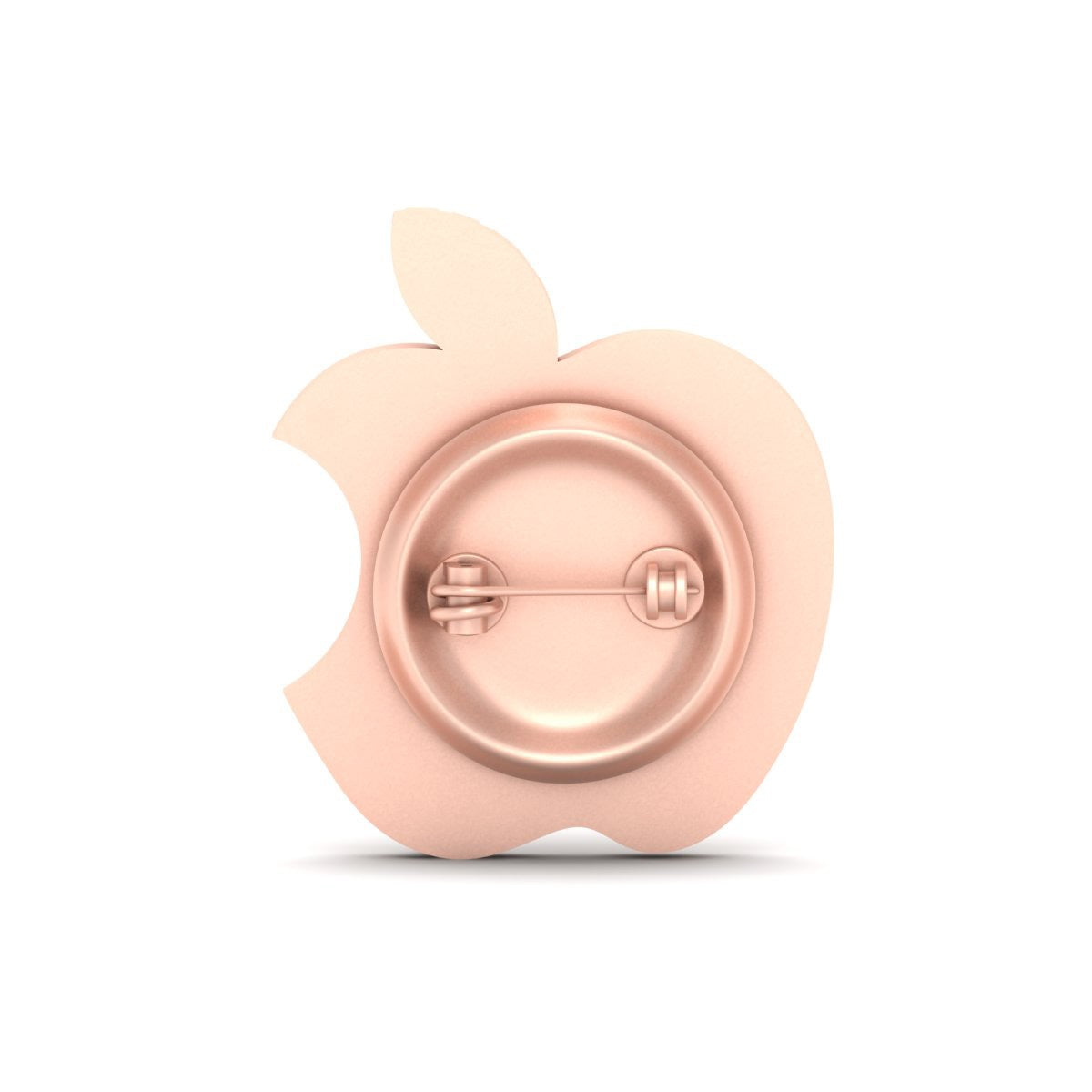 ROSE GOLD APPLE LAPEL PIN