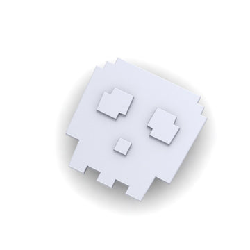WHITE GOLD LAPEL PIN