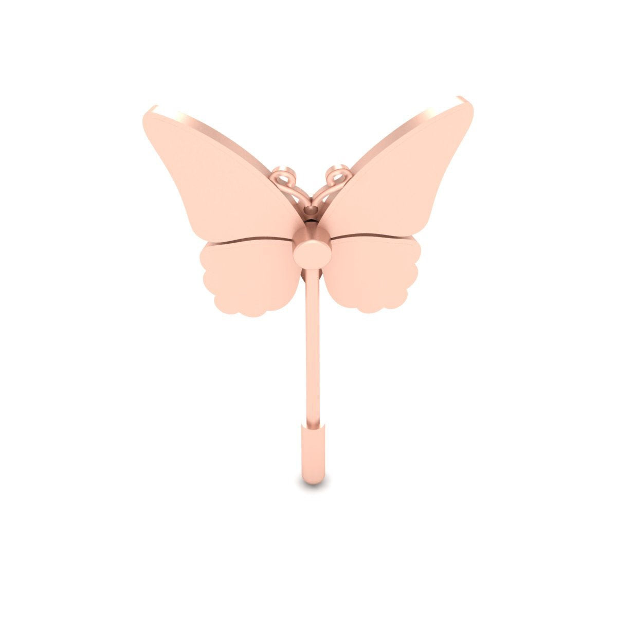 GOLD BUTTERFLY LAPEL PIN