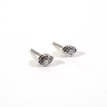 MARQUISE DIAMOND STUD EARRINGS