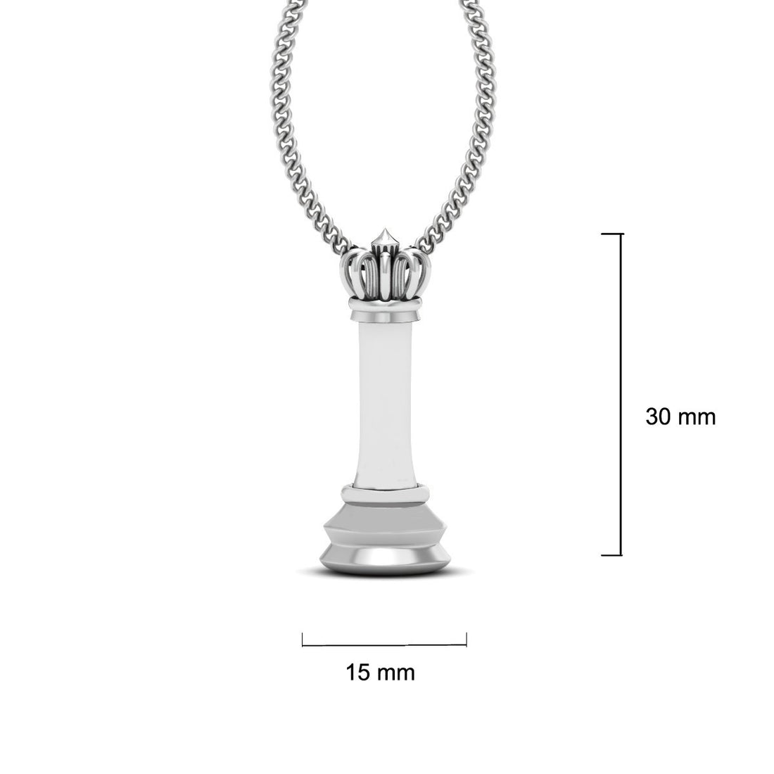 CHESS PIECE KING PENDANT
