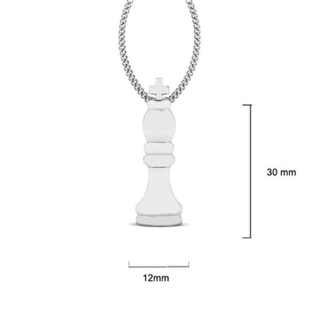 CHESS PIECE KING LOCKET