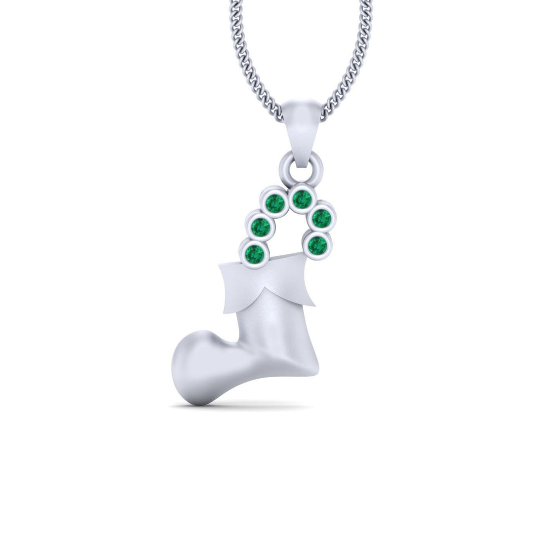 CHRISTMAS SOCK PENDANT