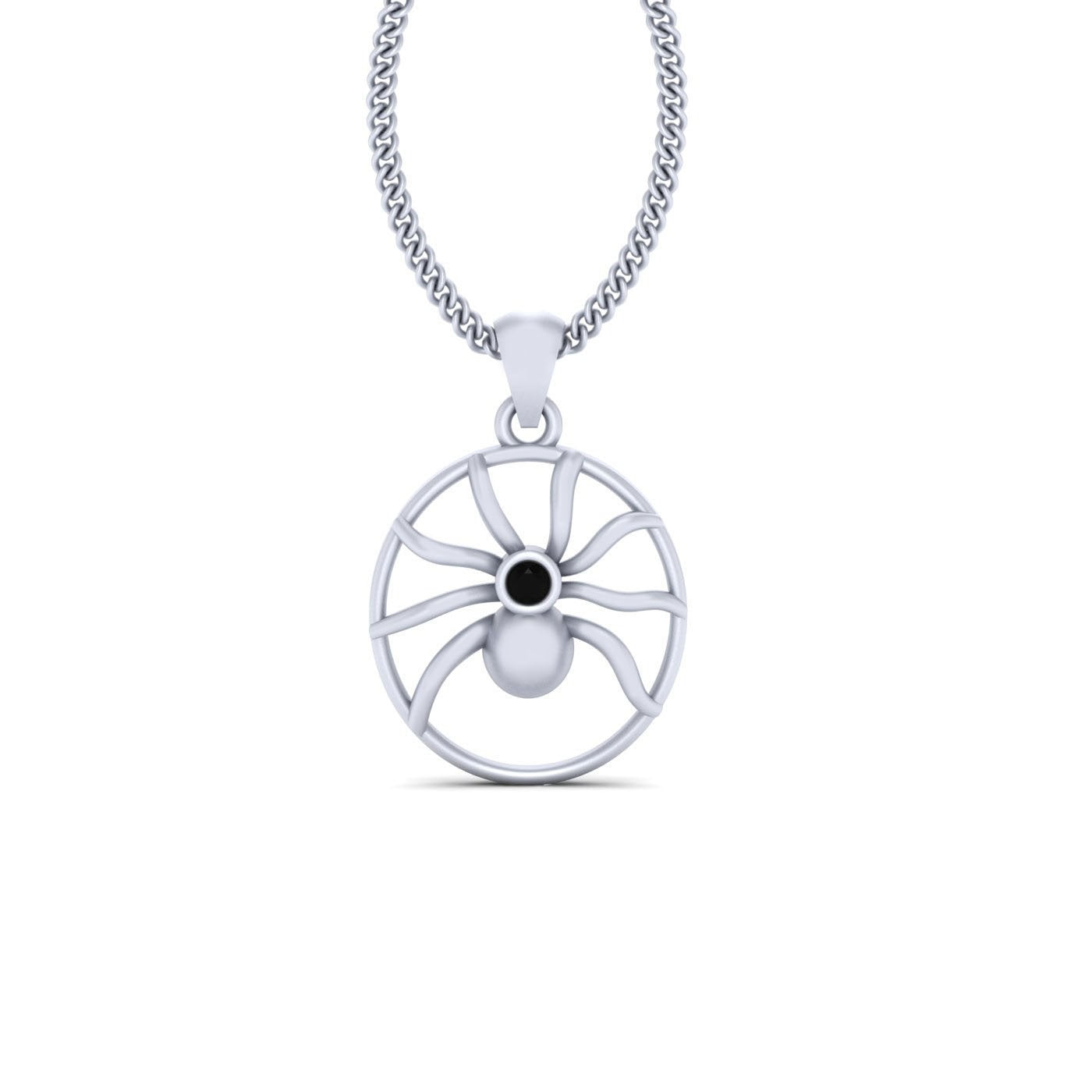 SYMBOL OF GROWTH SPIDER PENDANT