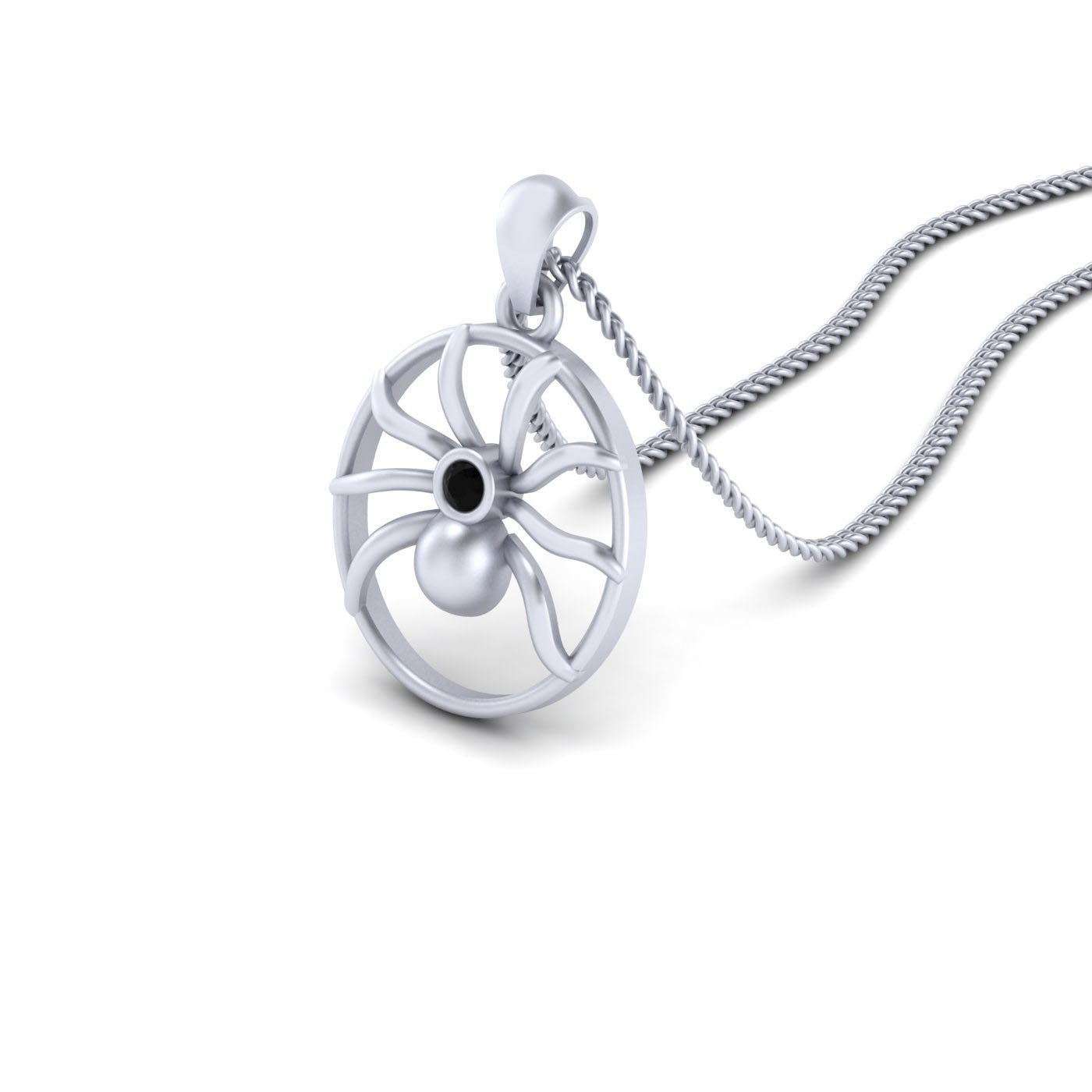 SYMBOL OF GROWTH SPIDER PENDANT