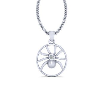 DIAMOND SPIDER PENDANT