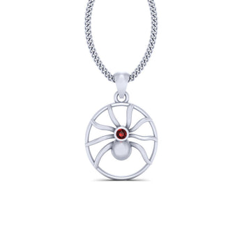 SPIDER PENDANT SILVER