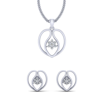 DELICATE PENDANT EARRINGS SET