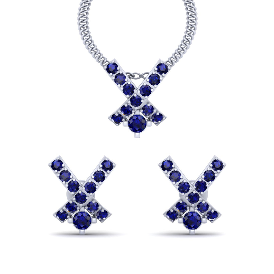 LIGHT PENDANT EARRINGS SET