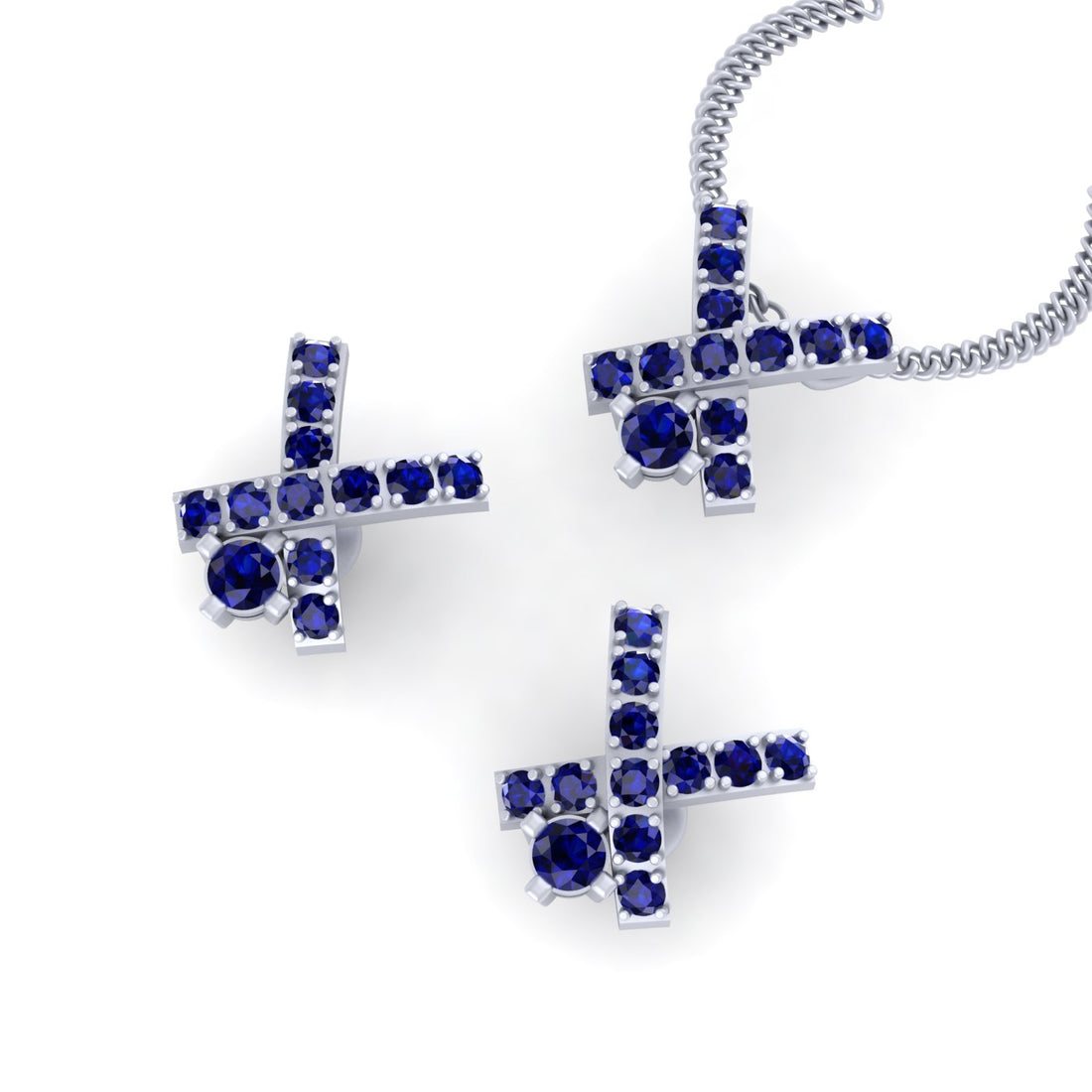 LIGHT PENDANT EARRINGS SET