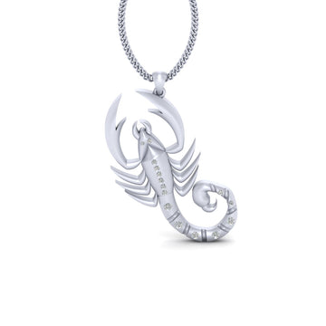 DIAMOND SCORPION PENDANT