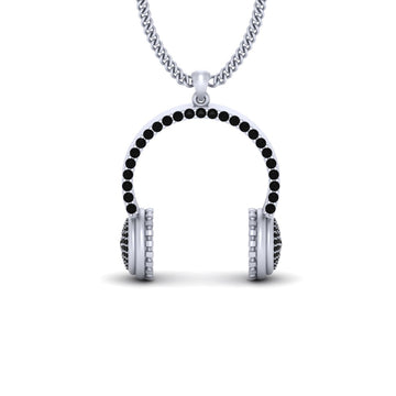 HEADPHONE PENDANT LOCKET