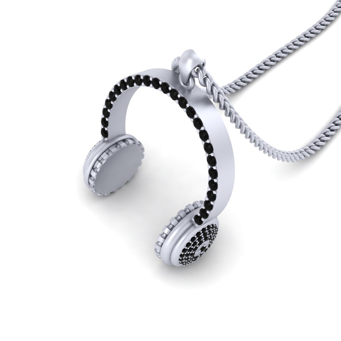 HEADPHONE PENDANT LOCKET