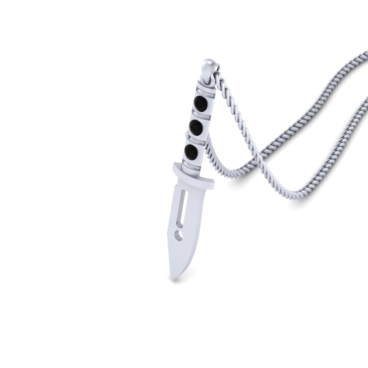 SILVER DAGGER PENDANT