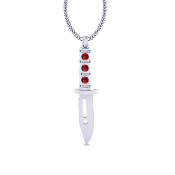 DAGGER PENDANT LOCKET