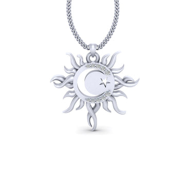 DIAMOND CELESTIAL PENDANT