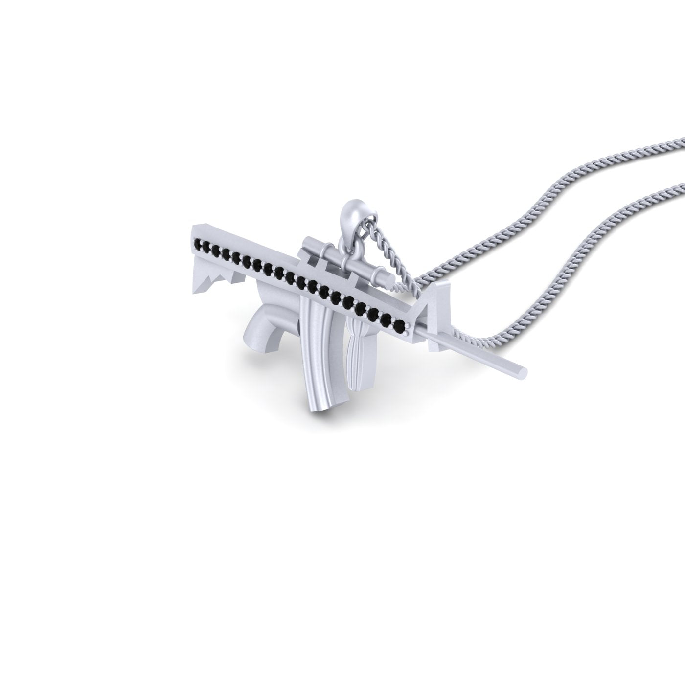 RIFLE GUN PENDANT