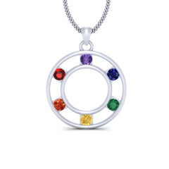 LGBTQ Pride Lesbian Pendant LGBTQ Lesbian Locket 925 Sterling Silver