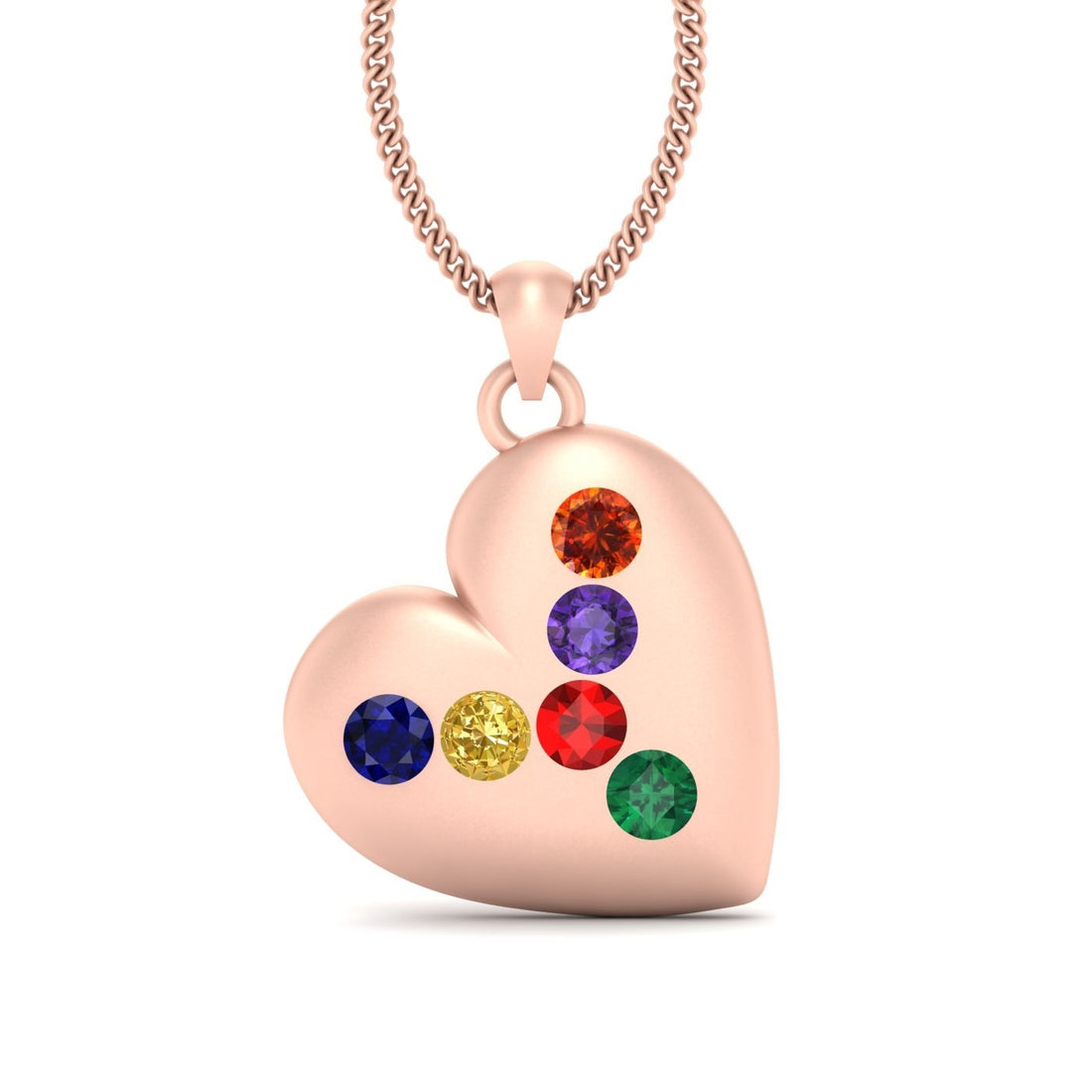 HEART LGBTQ LESBIAN PENDANT