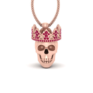 TIARA SKULL PENDANT