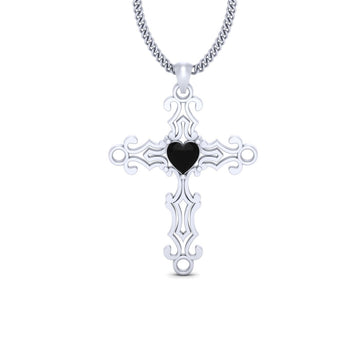 SILVER CELTIC CROSS PENDANT