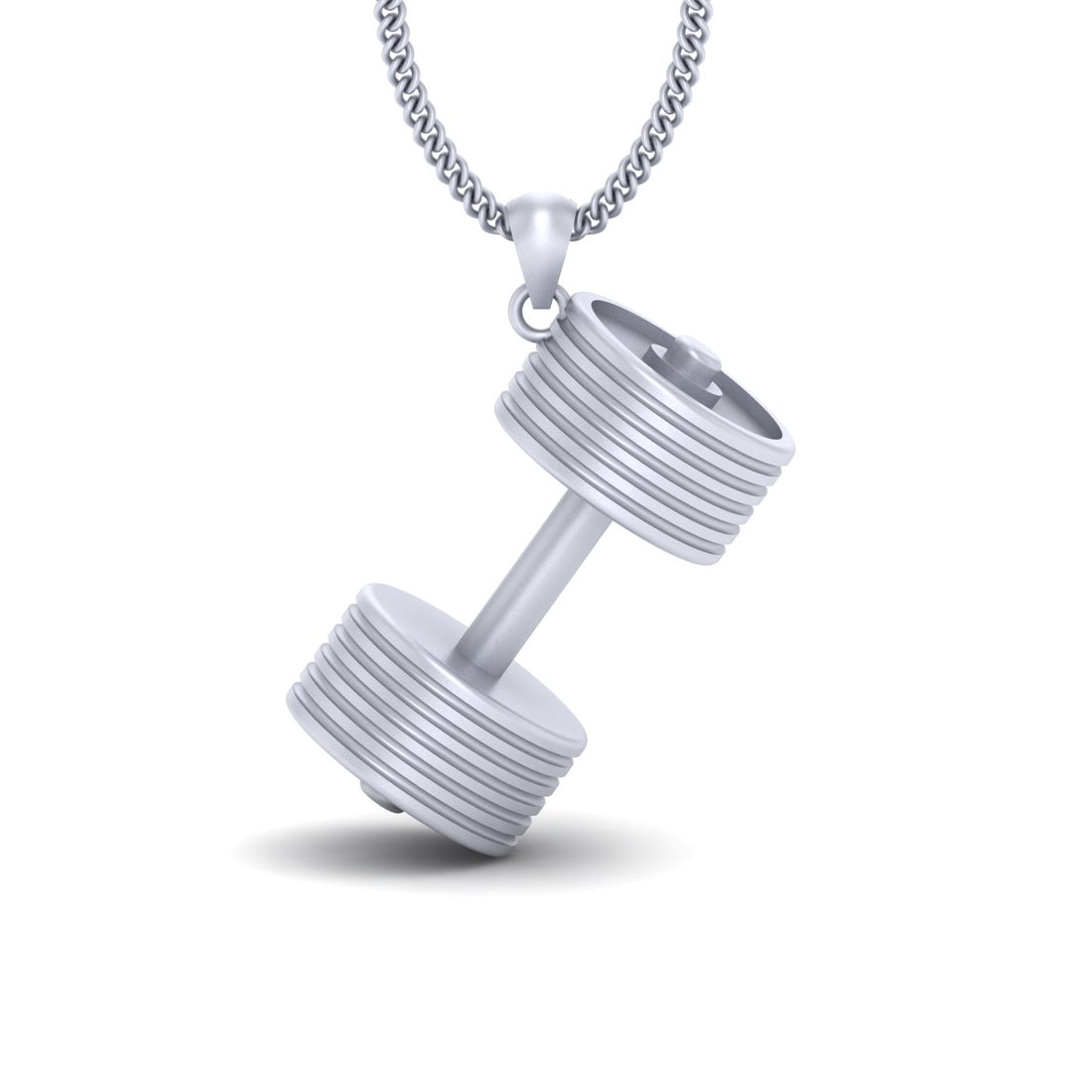 DUMBBELL PENDANT LOCKET