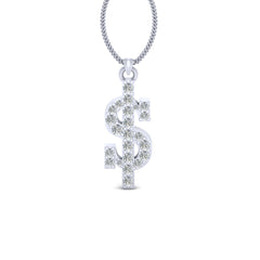 US Dollar Pendant Locket 3.95TCW Diamond US Dollar Locket Hip Hop