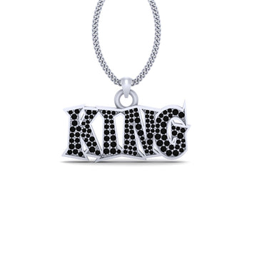 ONYX KING PENDANT GOLD
