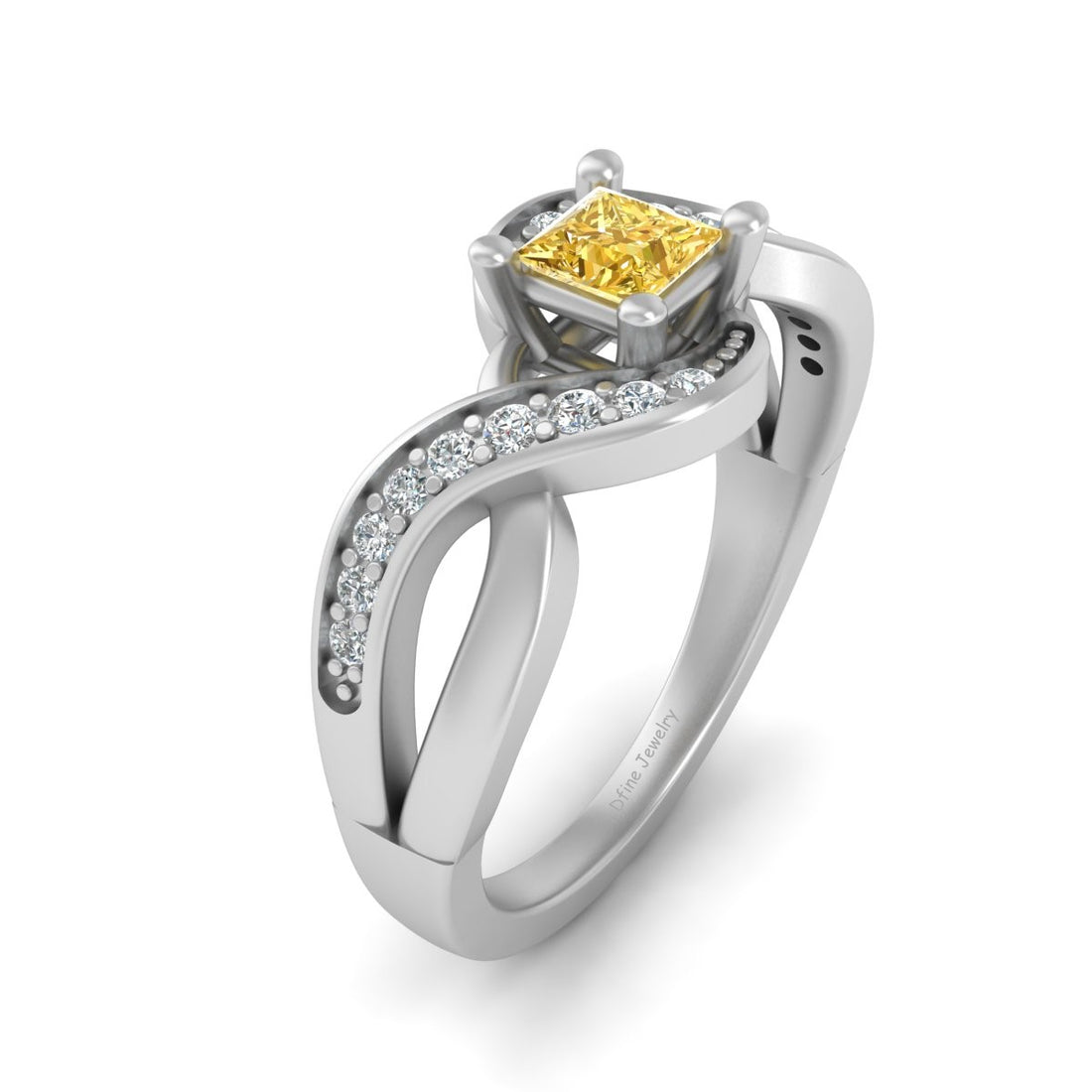 ENTWINED ENGAGEMENT RING