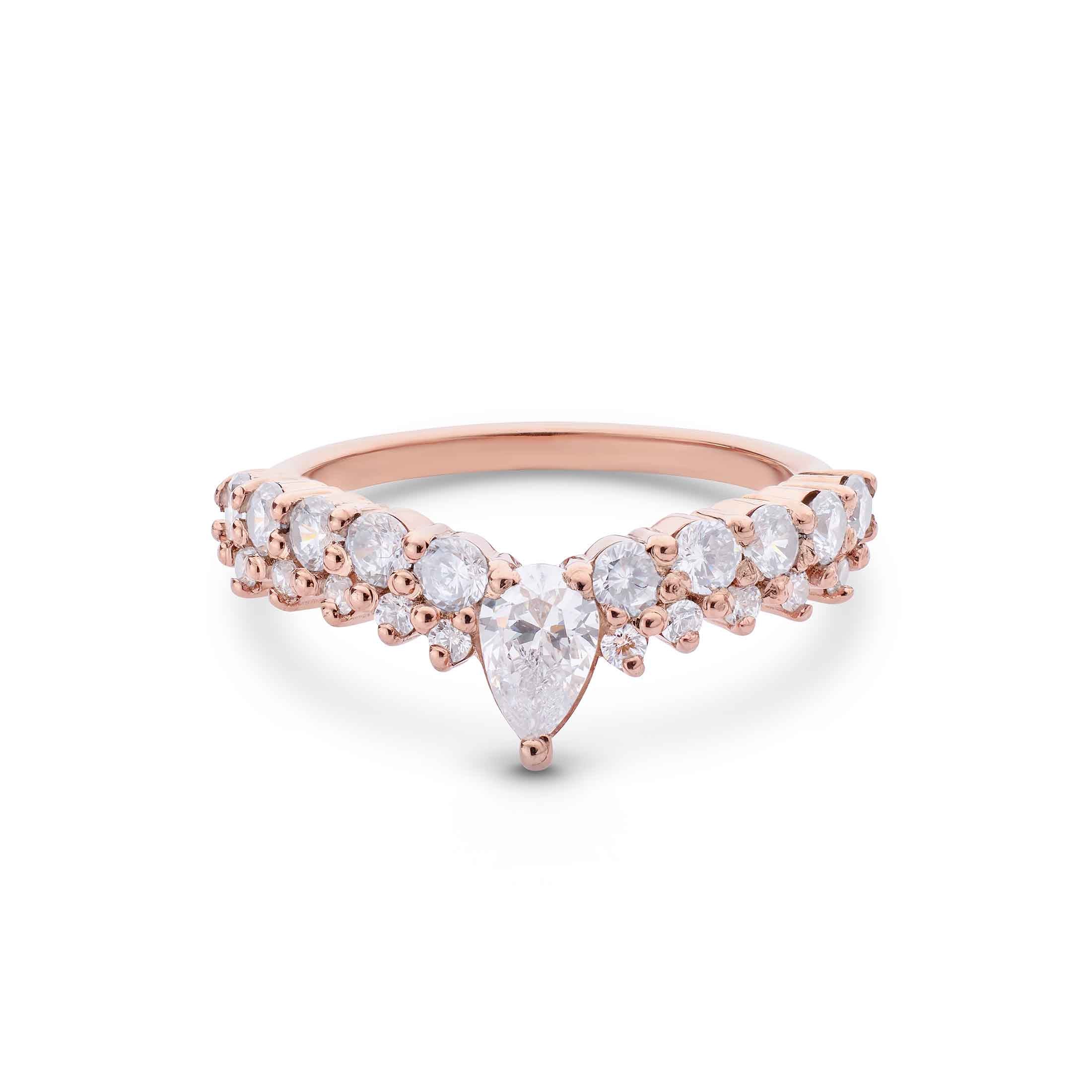 Moissanite Wedding Bands for Women Promise Anniversary Ring