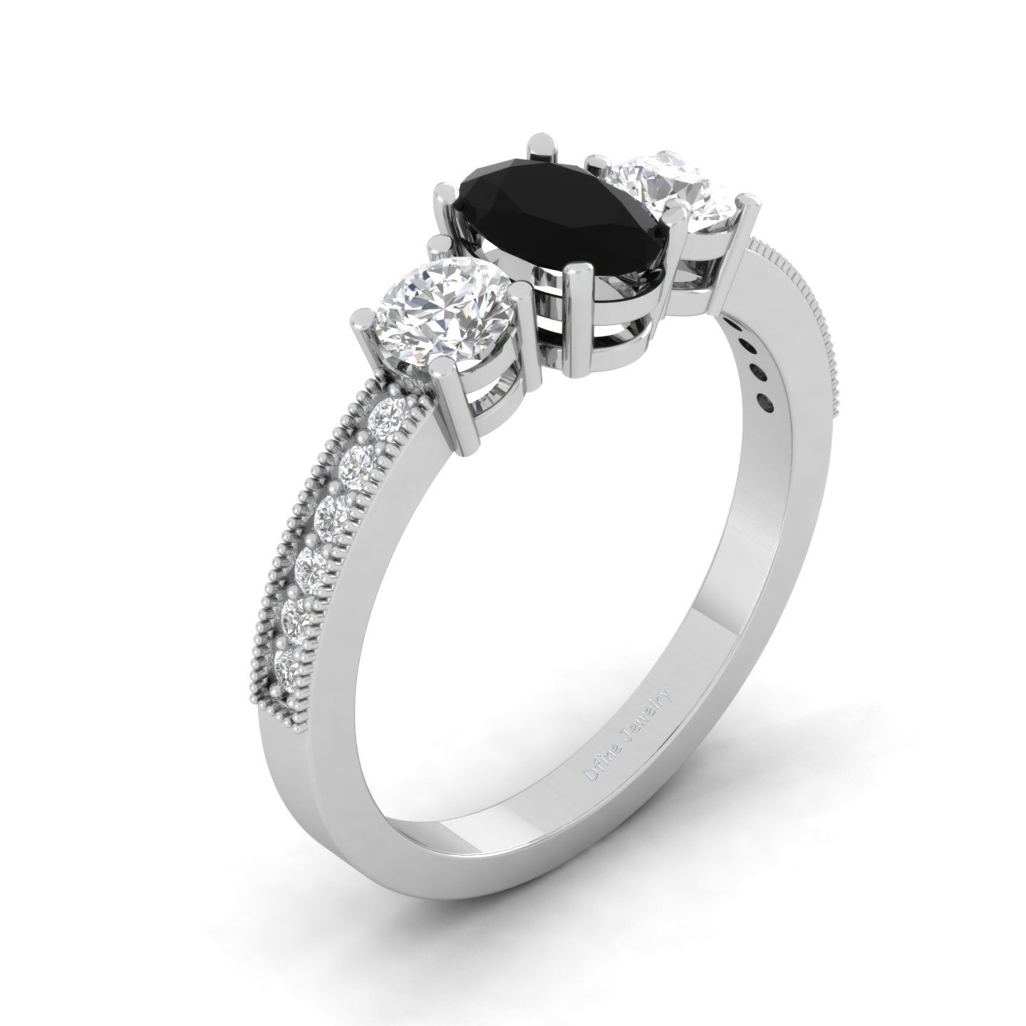 Three Stone Engagement Rings