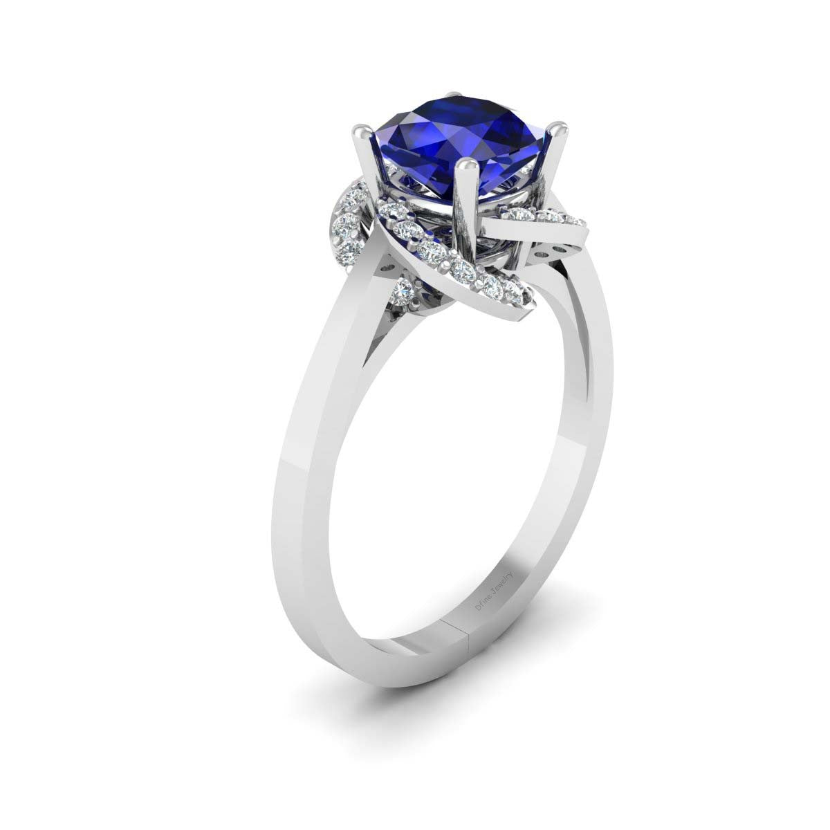 SWIRL WEDDING RING WOMENS