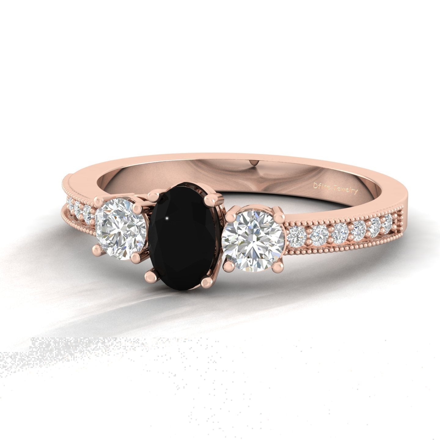 Three Stone Engagement Rings