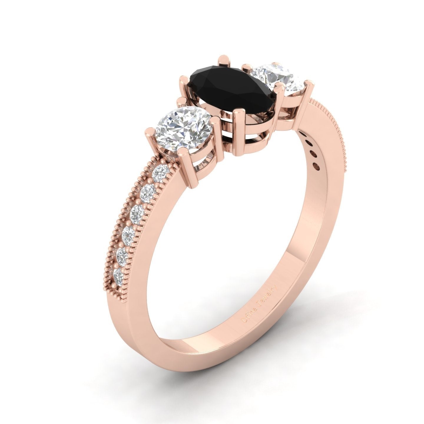 Three Stone Engagement Rings