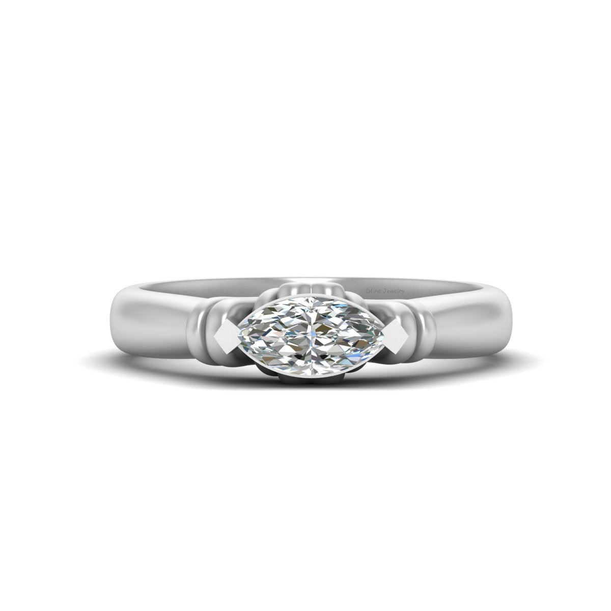 MARQUISE DIAMOND SOLITAIRE RING