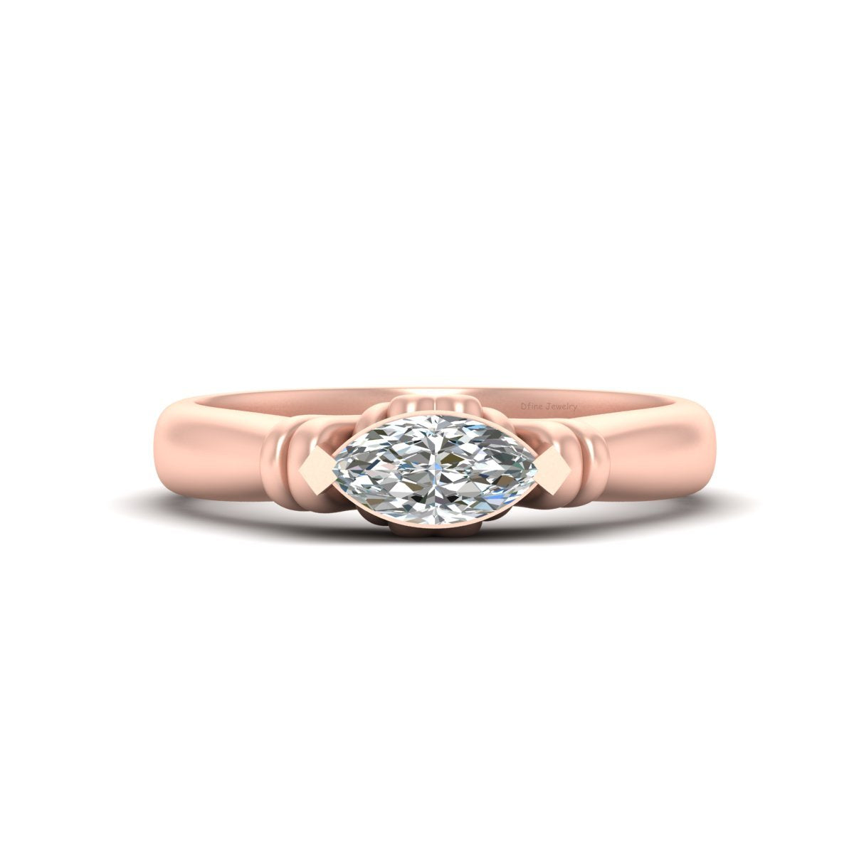 MARQUISE DIAMOND SOLITAIRE RING