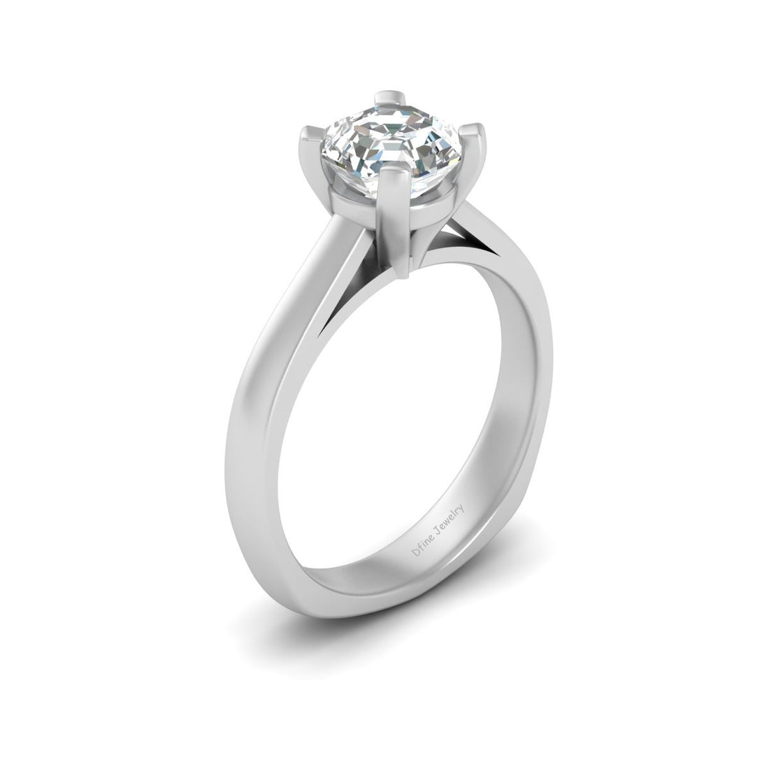 DIAMOND SOLITAIRE WEDDING RING