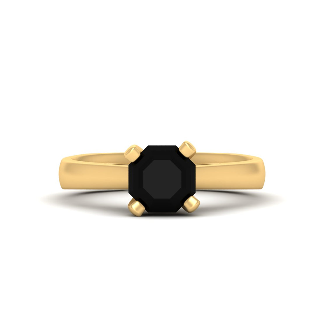 ONYX BLACK ENGAGEMENT RING