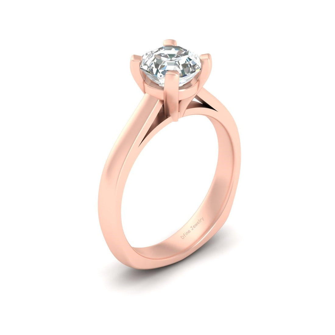 DIAMOND SOLITAIRE WEDDING RING
