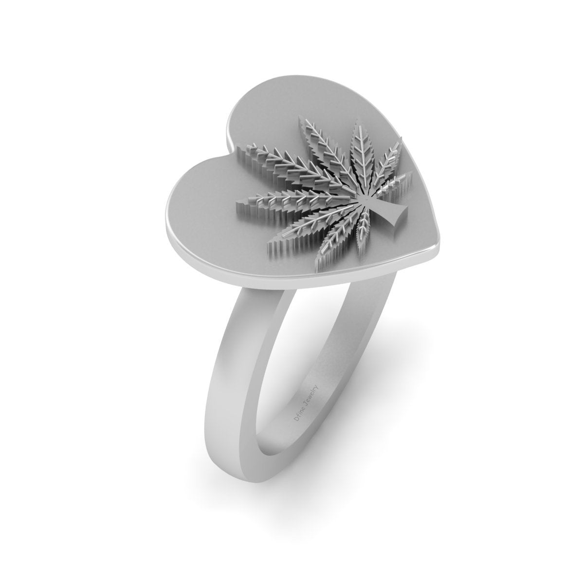 MARIJUANA ENGAGEMENT RING WOMENS