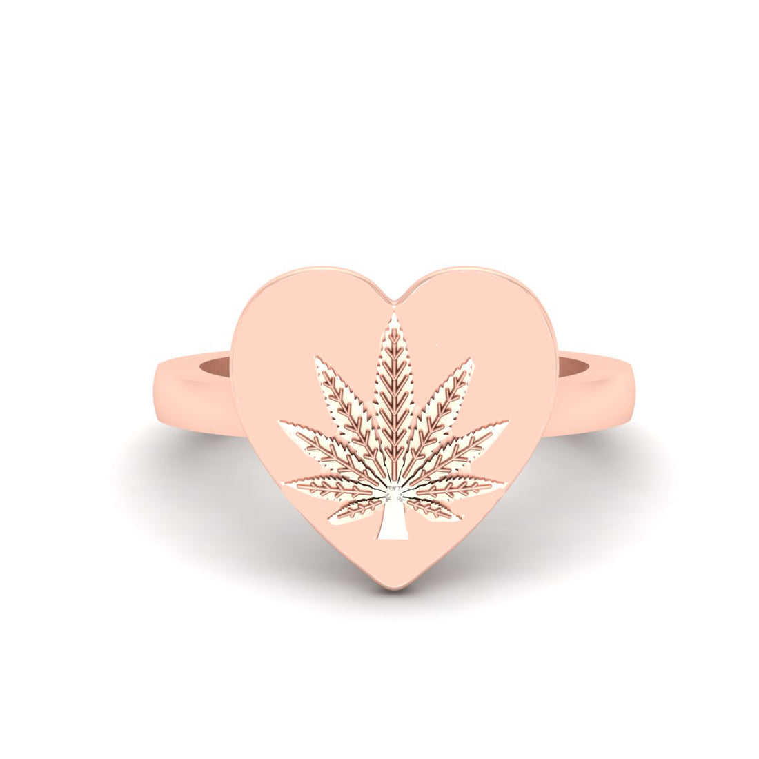 MARIJUANA ENGAGEMENT RING WOMENS