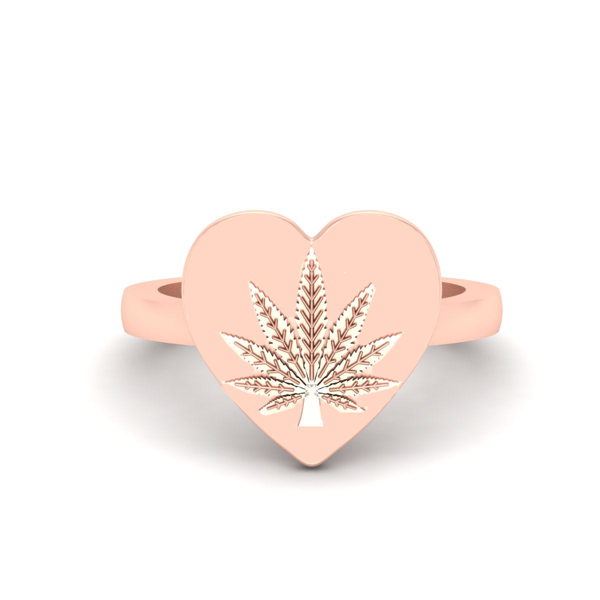 MARIJUANA ENGAGEMENT RING WOMENS