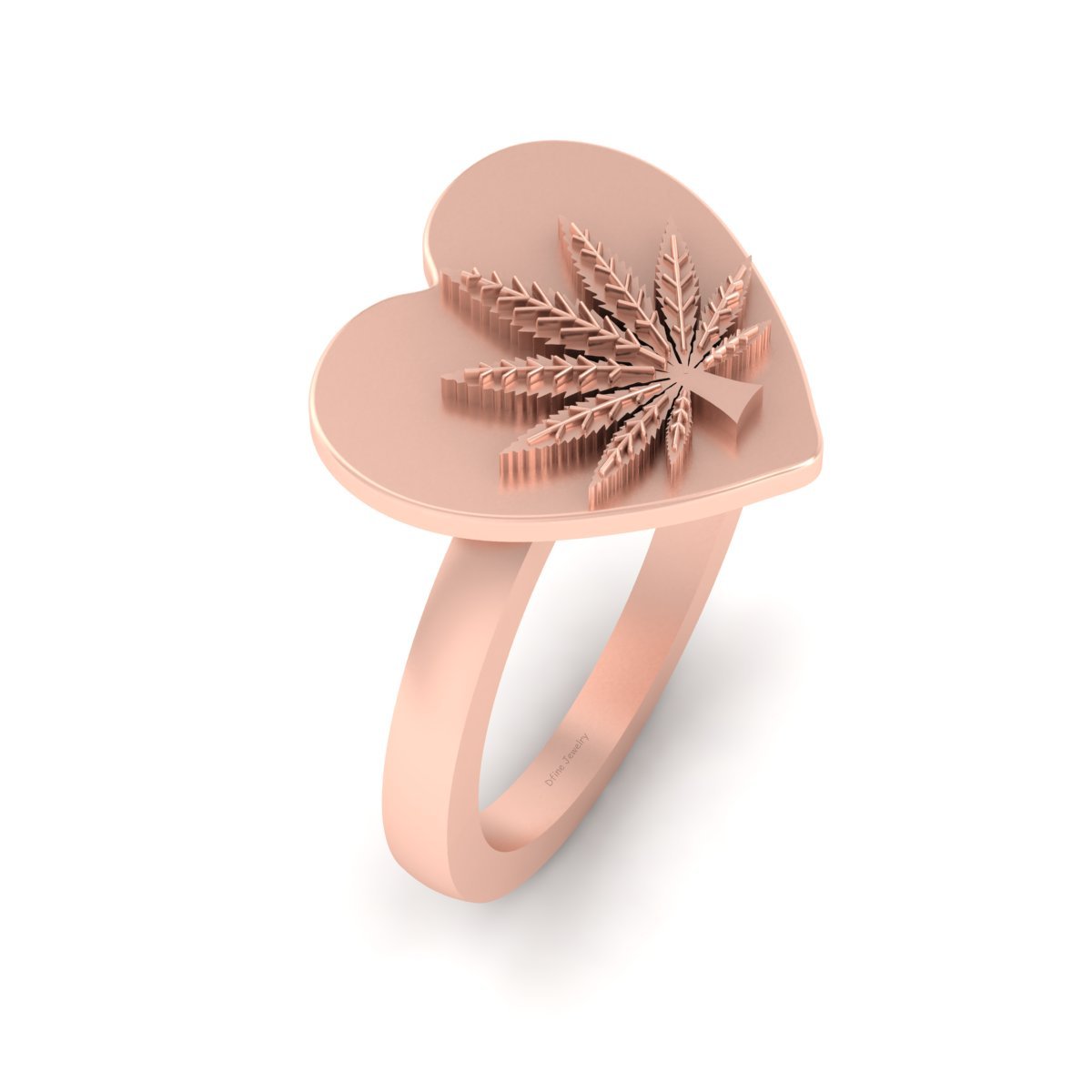 MARIJUANA ENGAGEMENT RING WOMENS