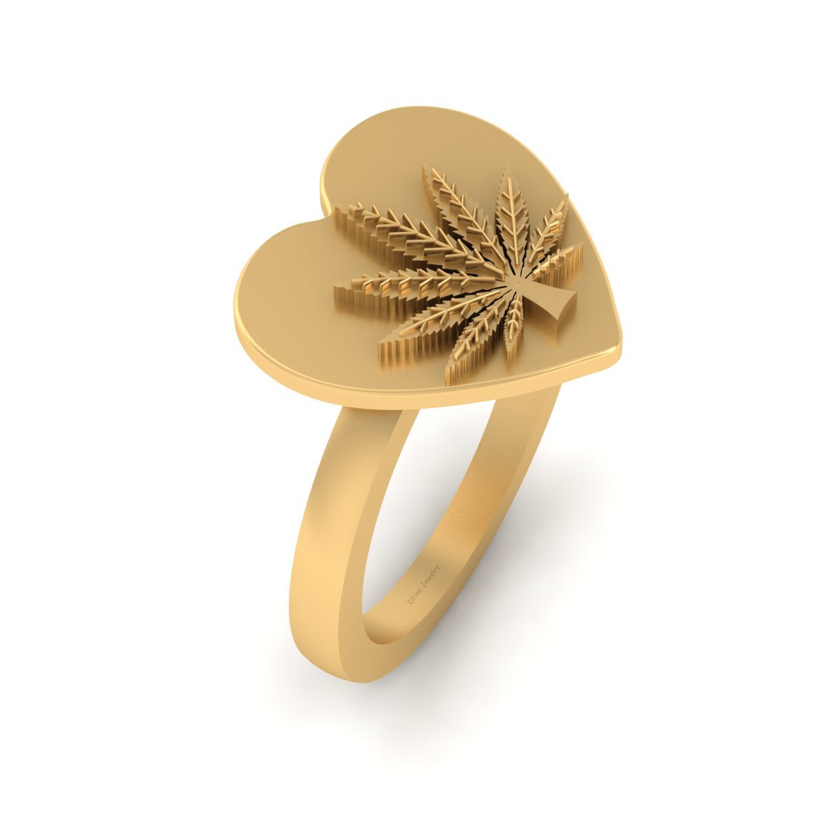 MARIJUANA ENGAGEMENT RING WOMENS