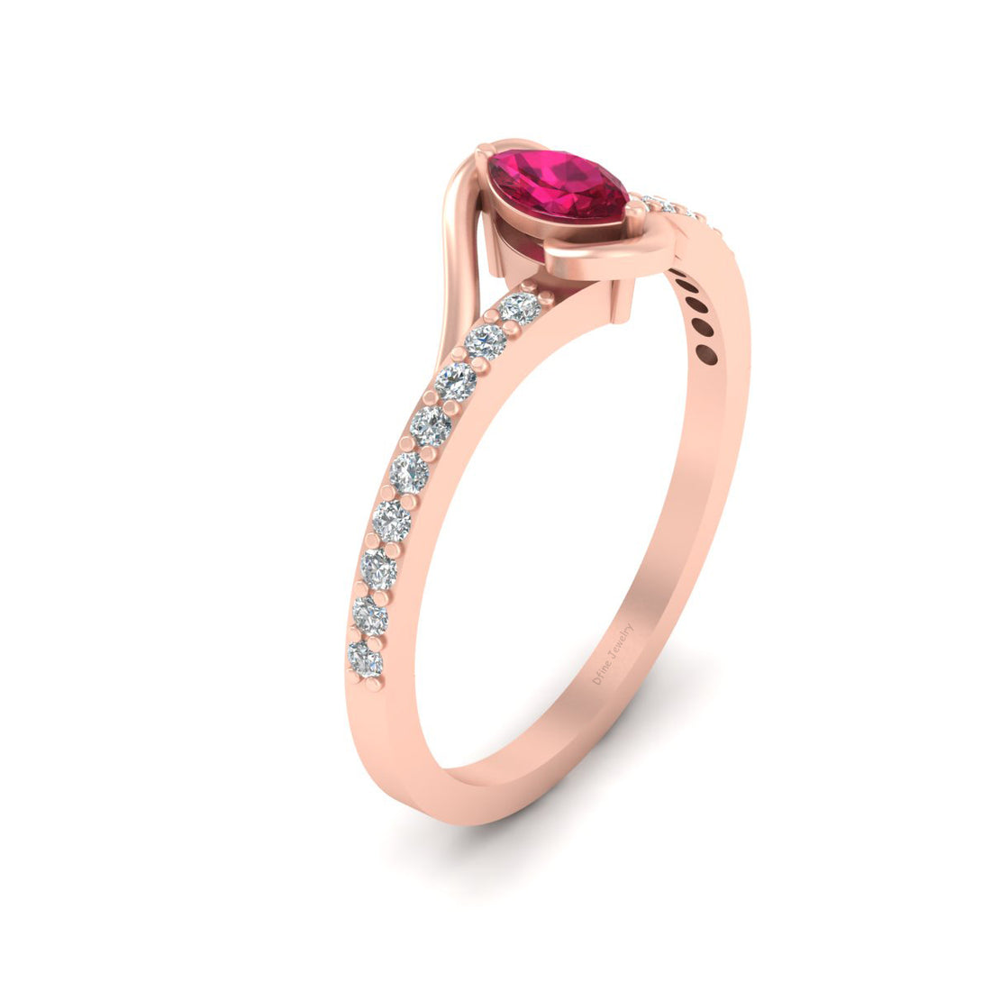 MARQUISE CUT ENGAGEMENT RING