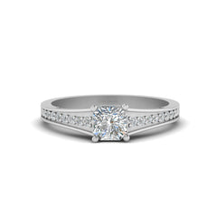 Radiant Diamond Ring For Her Classic Wedding Ring Womens