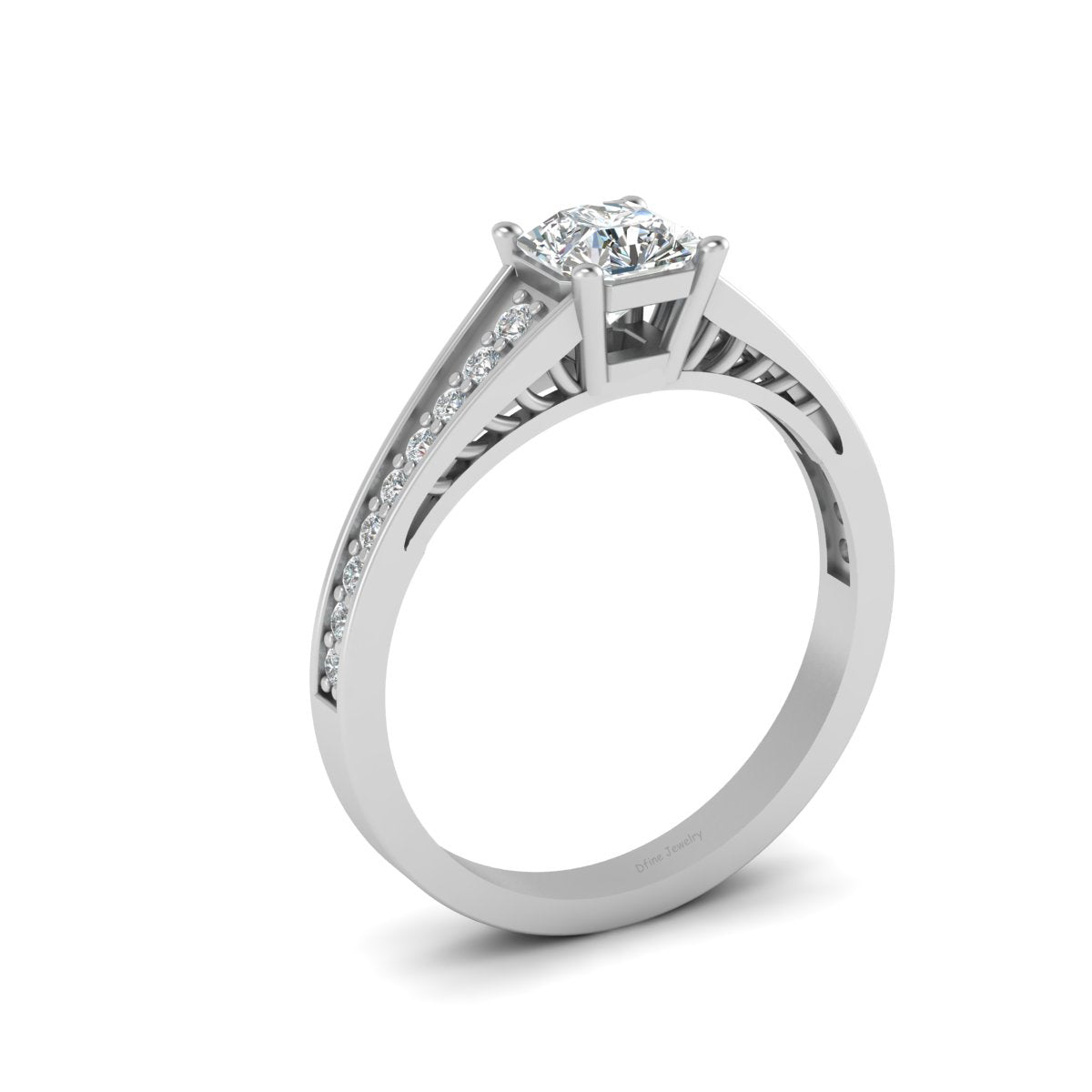 RADIANT DIAMOND RING FOR HER