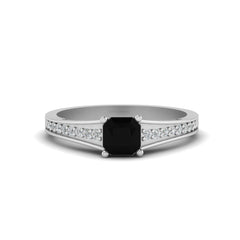 White Gold Wedding Ring Womens Promise Ring Gift For Her