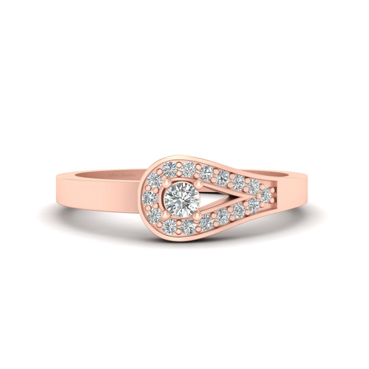0.25CTTW DIAMOND RING FOR WOMEN