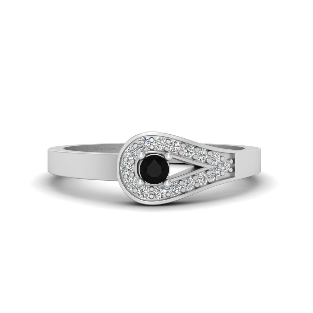 PEAR SHAPED ENGAGEMENT RING